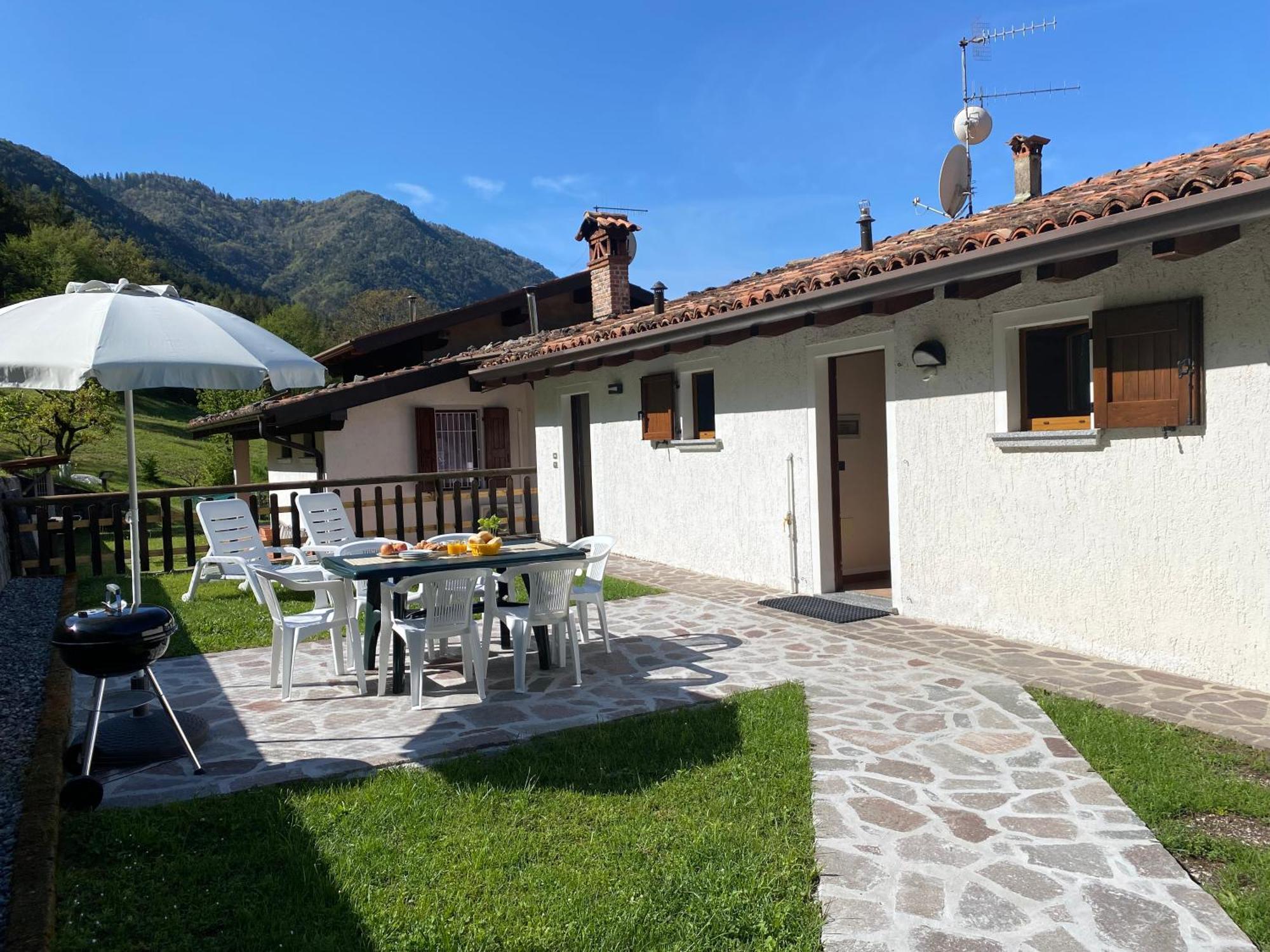 Casa Carla, Bis 4 Personen, Garten, Balkon Mit Blick Auf Den See Und Die Berge Crone Ngoại thất bức ảnh